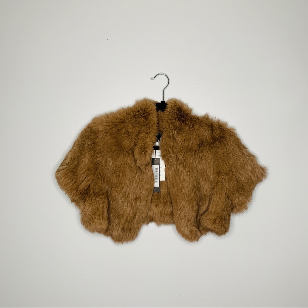 Fur Shrug Jacket